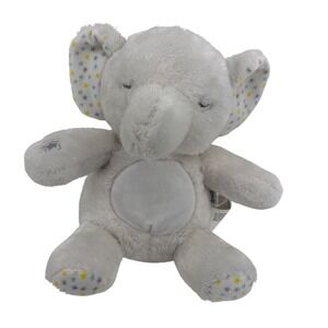 Dreamgro Plush Elephant Unisex 10in White Star DH103-IV Soft Stuffed Animal Toy